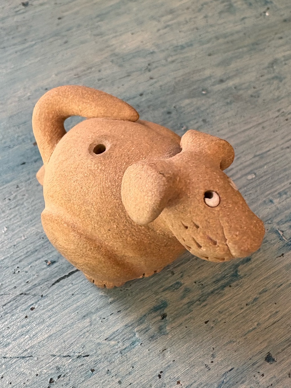 Adorable Natural Sandstone Artisan-Created Dog Whistle - Picture 7 of 8